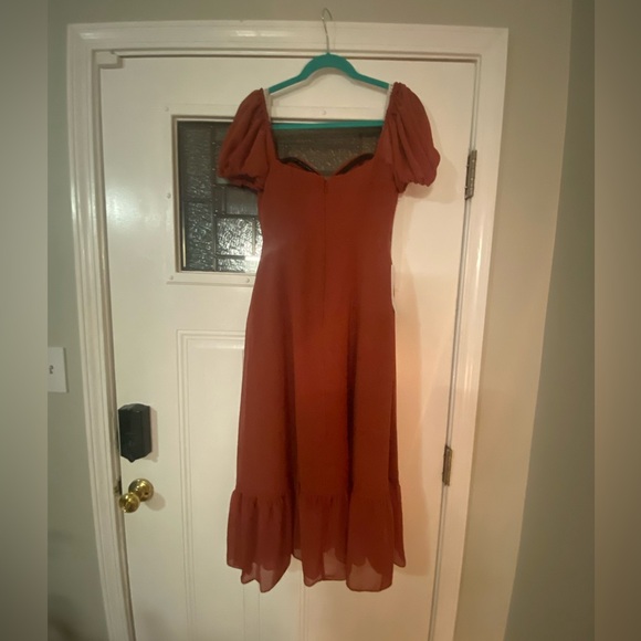 AZAZIE Midi Dress - Terracotta - Picture 10 of 12